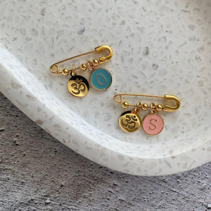 Personalised Om Hindu Pin